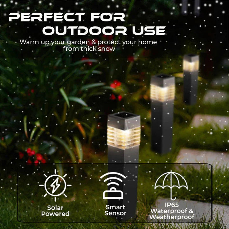 🏡 Lampada decorativa solare per giardino e terrazza, luce calda, senza fili e resistente alle intemperie