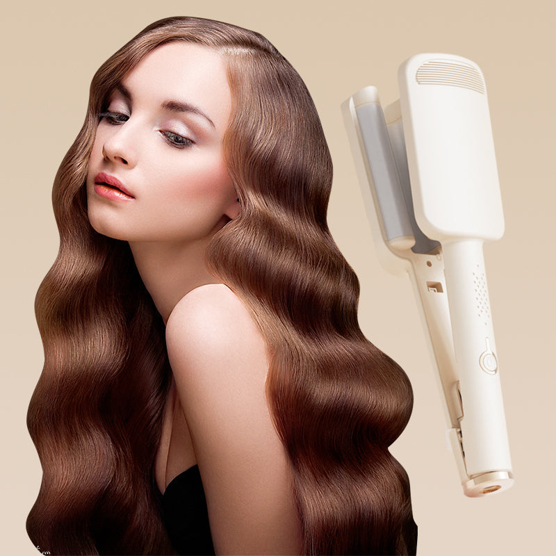 💇‍♀️32 mm-es hullámos negatív ionos hajsütővas