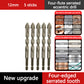 📏 OFFERTA FLASH -50% 🔧 Punta HSS a Quattro Lobi — Foratura e Filettatura Multimateriale, Codolo Esagonale