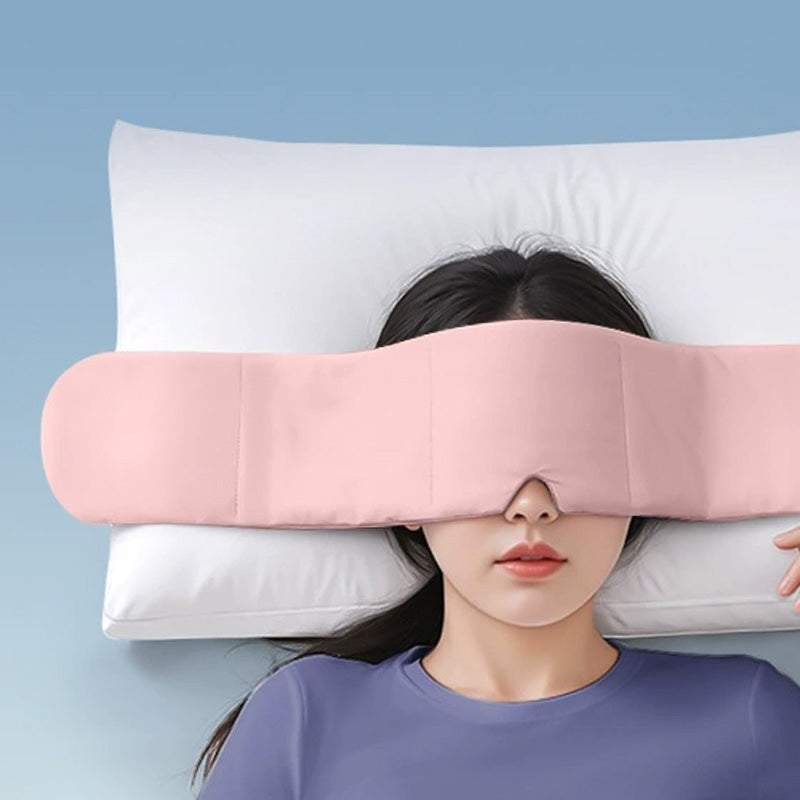 🥳2026 NUOVO ARRIVO🥳💥OLTRE 50K VENDUTI! 😴Mascherina ponderata double-face per dormire, adatta a tutte le stagioni, blocca la luce per un sonno tranquillo ✨
