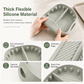 Teglia divisoria in silicone riutilizzabile per friggitrice ad aria