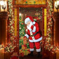 🎄 Tenda Copriporta Natalizia – Decorazione Istantanea per le Feste, 90×180 cm