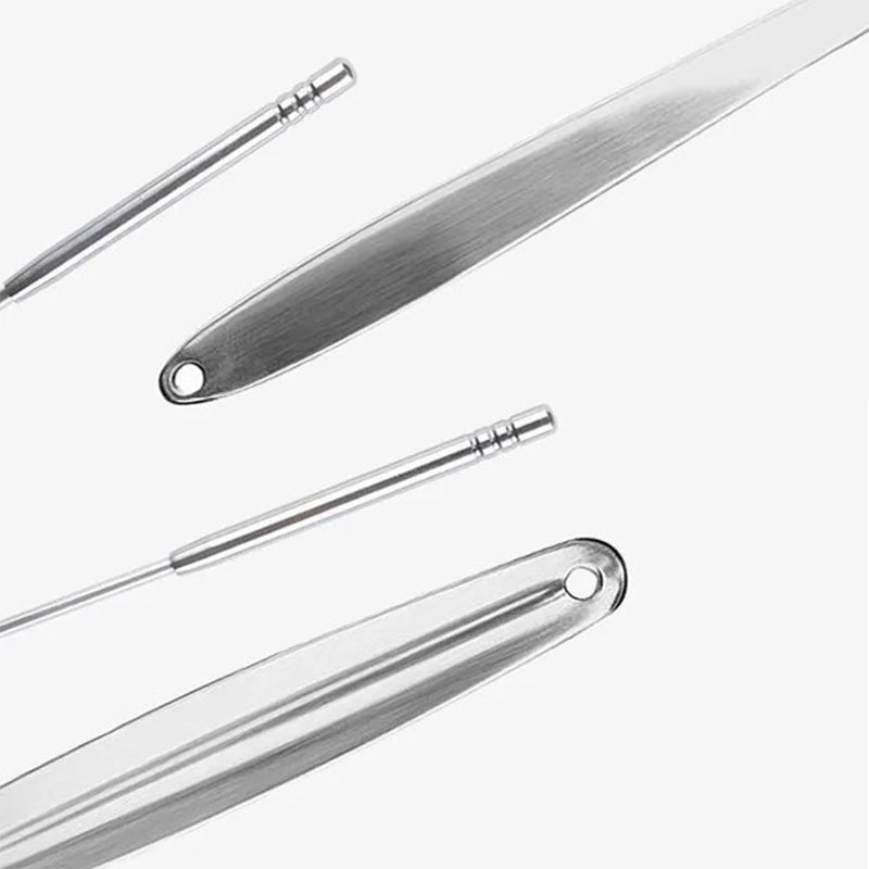 😮‍💨Alito cattivo? Raschietto per lingua in acciaio inox, igiene orale profonda in pochi secondi ✨