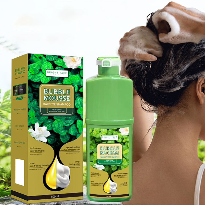🌿✨ 50% DI SCONTO! Colora i tuoi capelli senza pizzicare o odori chimici! Questa schiuma colorante vegetale dura a lungo, profuma fresca per 96 ore ed è pronta all'uso – senza miscelare!