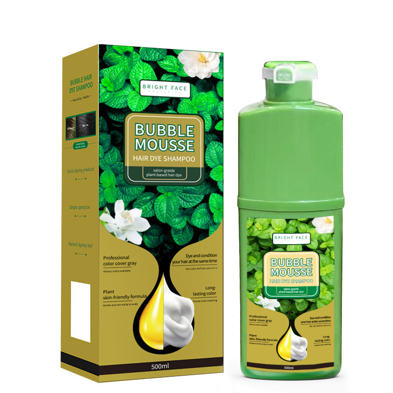 🌿✨ 50% DI SCONTO! Colora i tuoi capelli senza pizzicare o odori chimici! Questa schiuma colorante vegetale dura a lungo, profuma fresca per 96 ore ed è pronta all'uso – senza miscelare!