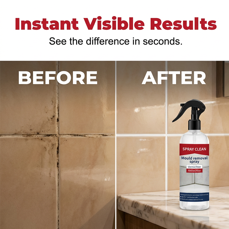 🏆LAST DAY SALE: ONLY ￡9.99!!🎁✨Multi-Surface Mould & Mildew Remover Spray