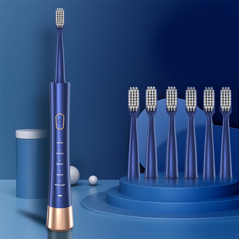 🦷Spazzolino elettrico intelligente! 31000 movimenti/min, pulizia profonda. Compra 1, 6 testine in regalo!