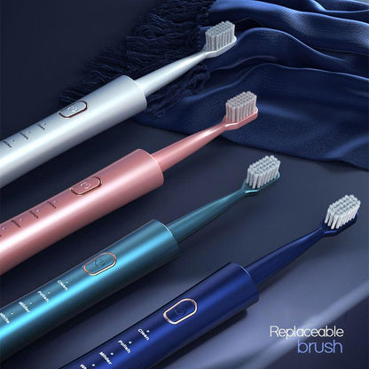 🦷Spazzolino elettrico intelligente! 31000 movimenti/min, pulizia profonda. Compra 1, 6 testine in regalo!