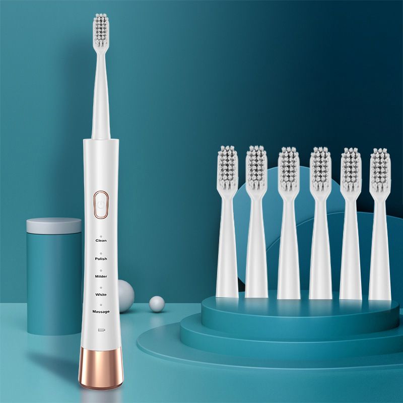 🦷Spazzolino elettrico intelligente! 31000 movimenti/min, pulizia profonda. Compra 1, 6 testine in regalo!