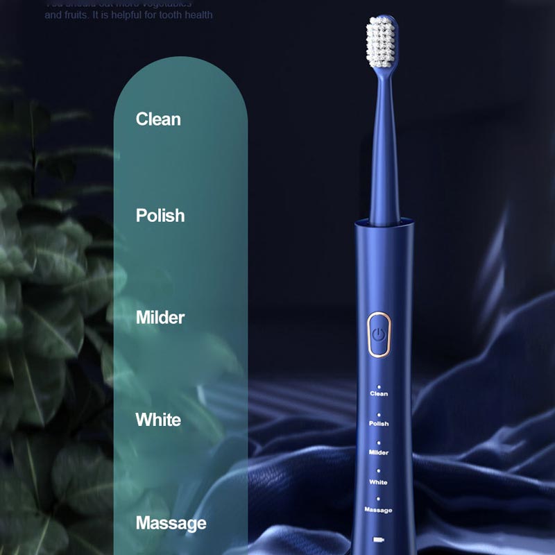 🦷Spazzolino elettrico intelligente! 31000 movimenti/min, pulizia profonda. Compra 1, 6 testine in regalo!