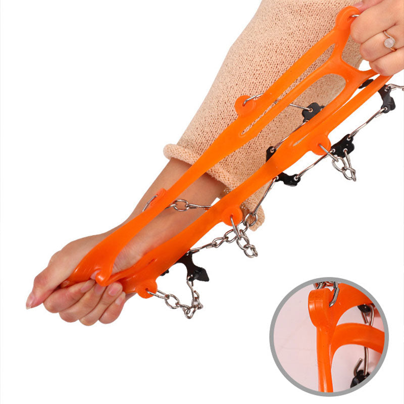 ⏳Time-Limited Special⏰ Outdoor Anti-Slip Crampons – Stainless Steel Spikes, Quick-On, Multi-Sport ✨