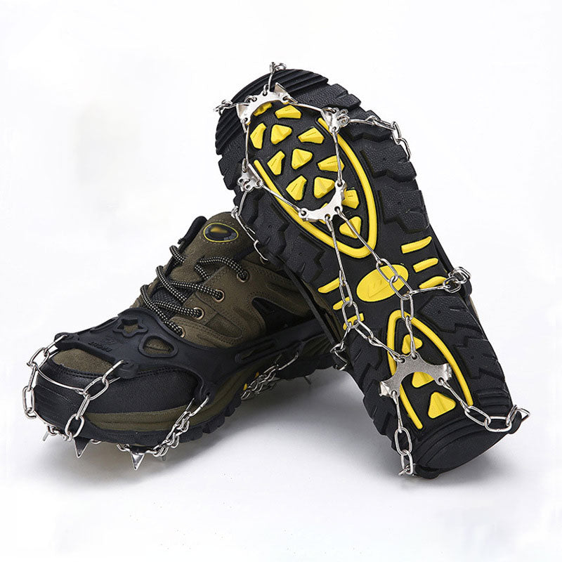 ⏳Time-Limited Special⏰ Outdoor Anti-Slip Crampons – Stainless Steel Spikes, Quick-On, Multi-Sport ✨