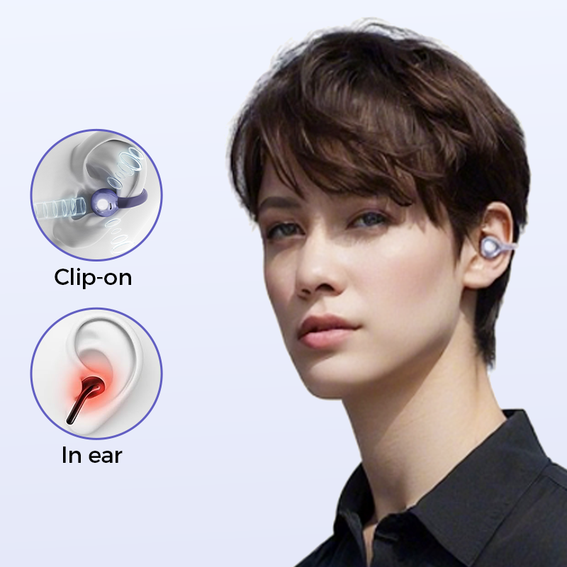 🎧Auricolari Open-Ear a clip! Ascolta la musica senza bloccare i suoni intorno a te!