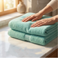 🥳SALDI 2026🥳💞OLTRE 50.000 VENDUTI! 🛁🧺 50% DI SCONTO! Set di asciugamani da bagno 3 pezzi – trama ad alta densità, asciugatura rapida e morbido spessore. Asciugamano viso, mani e bagno. Comfort da spa a casa! ✨💚