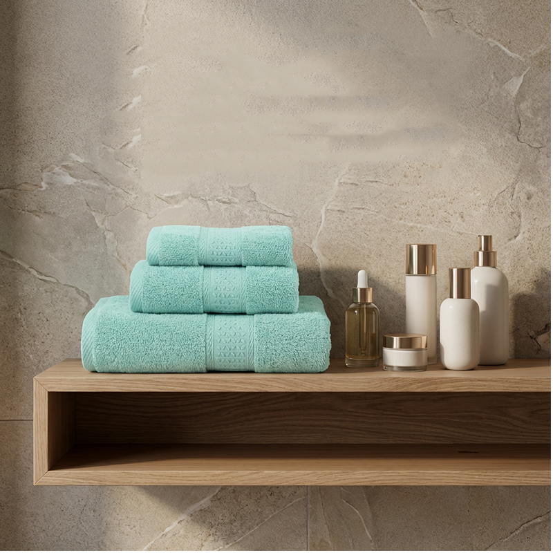 🥳SALDI 2026🥳💞OLTRE 50.000 VENDUTI! 🛁🧺 50% DI SCONTO! Set di asciugamani da bagno 3 pezzi – trama ad alta densità, asciugatura rapida e morbido spessore. Asciugamano viso, mani e bagno. Comfort da spa a casa! ✨💚