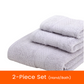 🥳SALDI 2026🥳💞OLTRE 50.000 VENDUTI! 🛁🧺 50% DI SCONTO! Set di asciugamani da bagno 3 pezzi – trama ad alta densità, asciugatura rapida e morbido spessore. Asciugamano viso, mani e bagno. Comfort da spa a casa! ✨💚