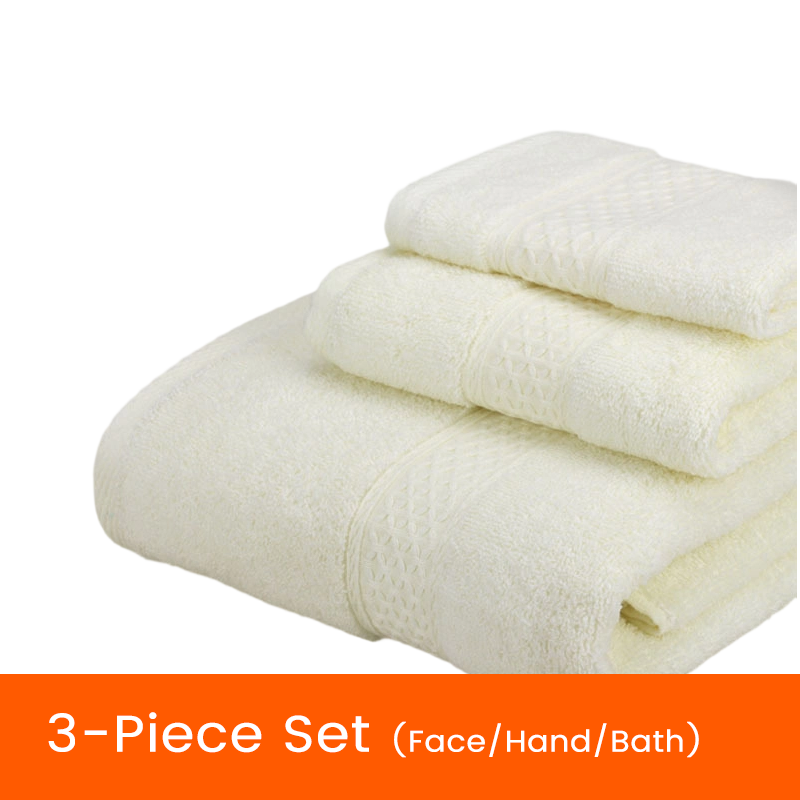 🥳SALDI 2026🥳💞OLTRE 50.000 VENDUTI! 🛁🧺 50% DI SCONTO! Set di asciugamani da bagno 3 pezzi – trama ad alta densità, asciugatura rapida e morbido spessore. Asciugamano viso, mani e bagno. Comfort da spa a casa! ✨💚