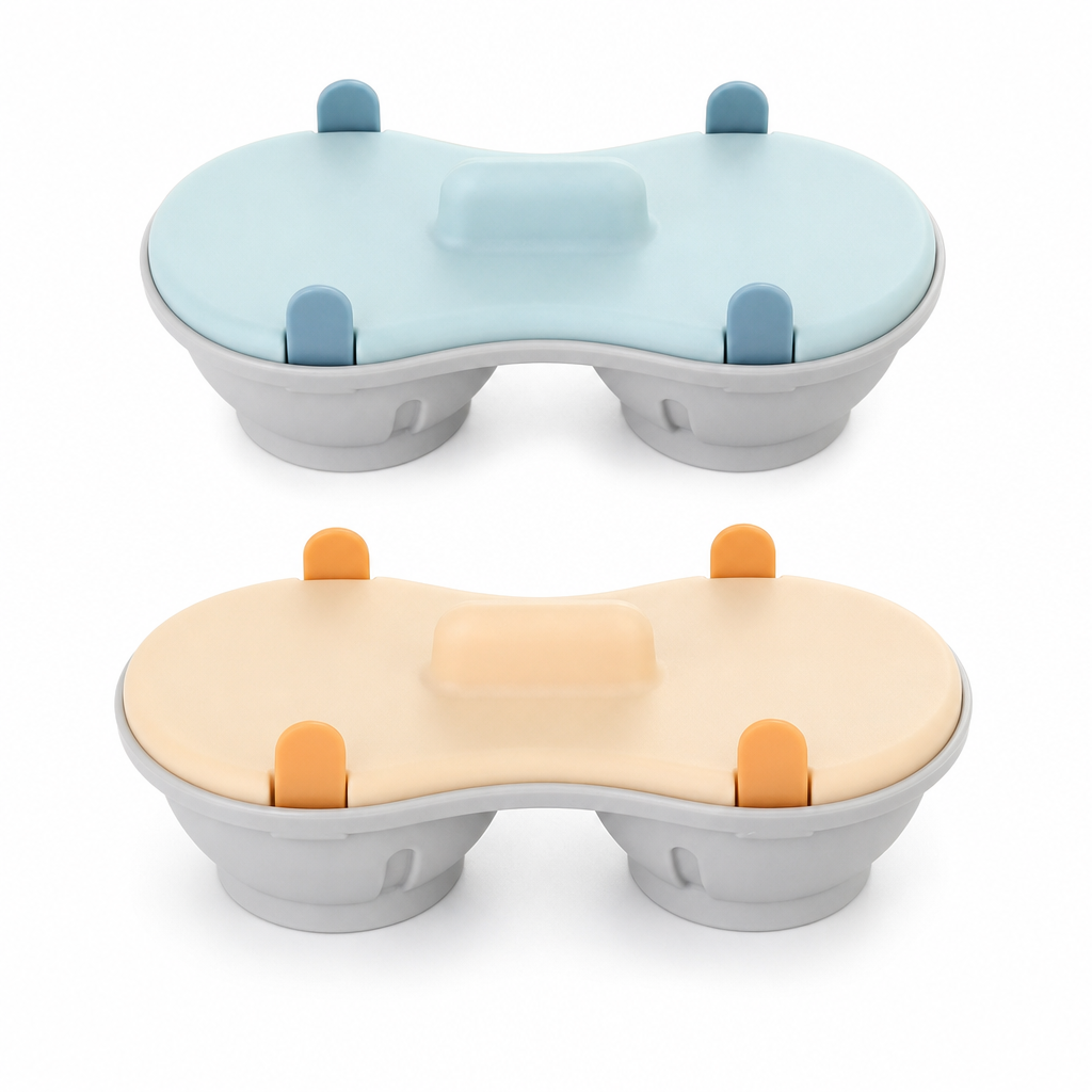 🍳⚡Cuociuova in camicia per microonde a 2 scomparti | 2 uova in modo facile e veloce⏱️