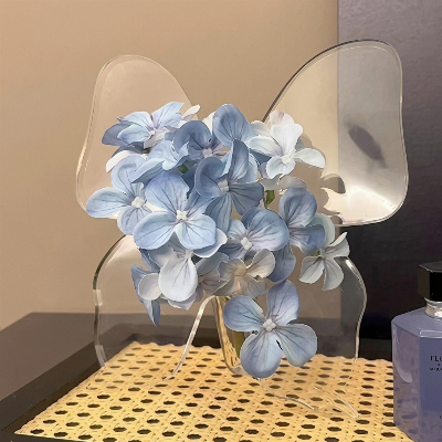 🦋Vaso Farfalla Trasparente! Bellissimo ornamento che illumina ogni angolo della casa!