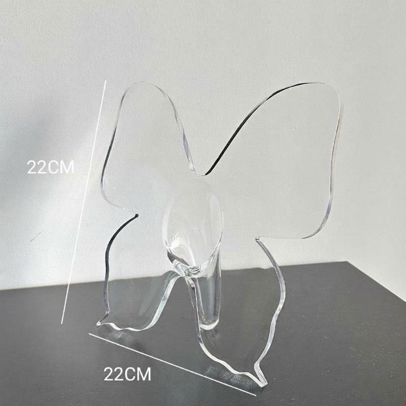 🦋Vaso Farfalla Trasparente! Bellissimo ornamento che illumina ogni angolo della casa!