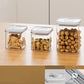 Contenitore alimentare da cucina portatile con chiusura ermetica a pressione