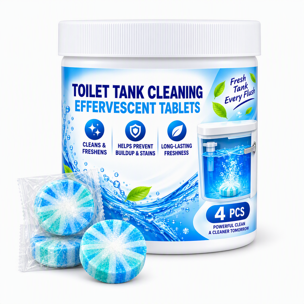 🚽✨ Compresse effervescenti per la pulizia del WC e della cassetta, azione rapida, pulizia profonda, rimuovono macchie e odori