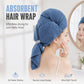 🧖‍♀️Turbante asciugacapelli in microfibra! Asciuga velocemente i capelli, si fissa con elastico!Ideale dopo la doccia, protegge i capelli dal calore dell’asciugacapelli.
