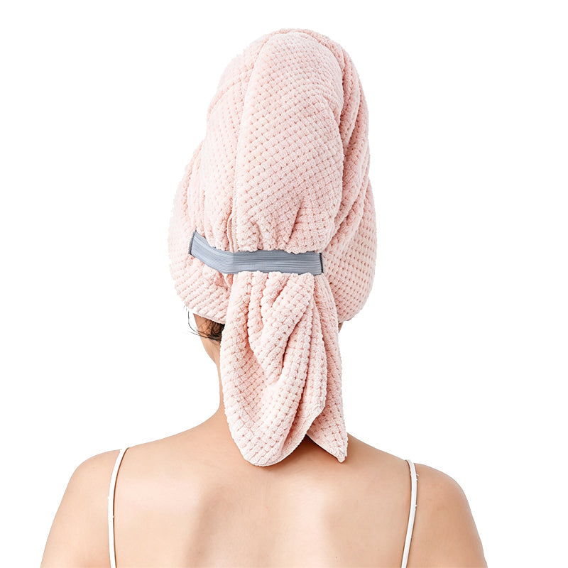 🧖‍♀️Turbante asciugacapelli in microfibra! Asciuga velocemente i capelli, si fissa con elastico!Ideale dopo la doccia, protegge i capelli dal calore dell’asciugacapelli.