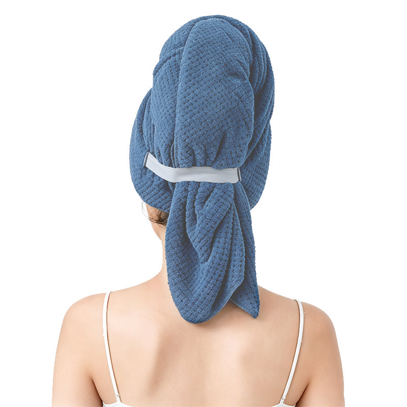 🧖‍♀️Turbante asciugacapelli in microfibra! Asciuga velocemente i capelli, si fissa con elastico!Ideale dopo la doccia, protegge i capelli dal calore dell’asciugacapelli.