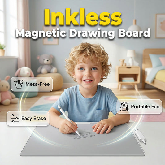 🥳2026 BESTSELLER✨OLTRE 50.000 PEZZI VENDUTI!🧒Lavagna magnetica riutilizzabile per bambini📝Senza schermo, protegge la vista. Disegna e cancella all’infinito, leggera, sicura e senza polvere. Perfetta per stimolare la creatività a casa e in viaggio🎨