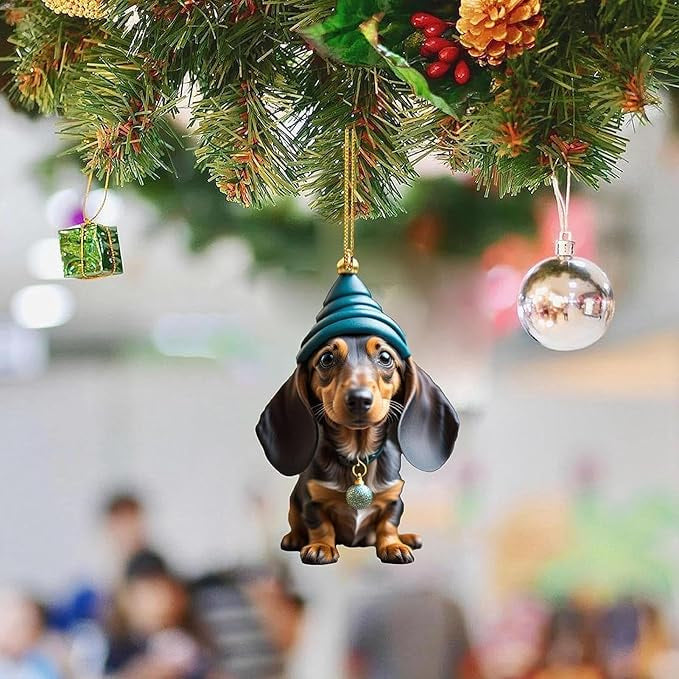 ⏳🔥OFFERTA A TEMPO LIMITATO 50% DI SCONTO! ⏰🎄 Ornamenti per Albero di Natale a Forma di Cucciolo 🐕🎁