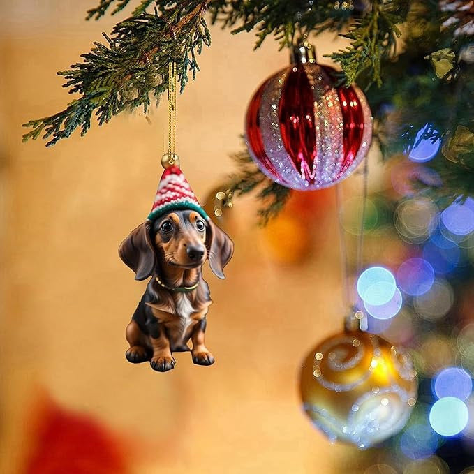 ⏳🔥OFFERTA A TEMPO LIMITATO 50% DI SCONTO! ⏰🎄 Ornamenti per Albero di Natale a Forma di Cucciolo 🐕🎁