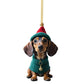 ⏳🔥OFFERTA A TEMPO LIMITATO 50% DI SCONTO! ⏰🎄 Ornamenti per Albero di Natale a Forma di Cucciolo 🐕🎁