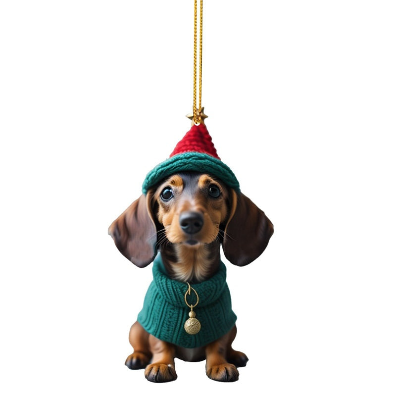 ⏳🔥OFFERTA A TEMPO LIMITATO 50% DI SCONTO! ⏰🎄 Ornamenti per Albero di Natale a Forma di Cucciolo 🐕🎁