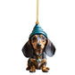 ⏳🔥OFFERTA A TEMPO LIMITATO 50% DI SCONTO! ⏰🎄 Ornamenti per Albero di Natale a Forma di Cucciolo 🐕🎁