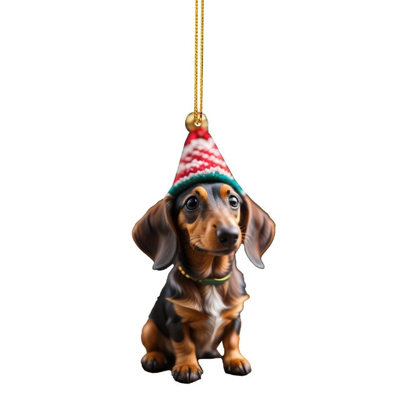 ⏳🔥OFFERTA A TEMPO LIMITATO 50% DI SCONTO! ⏰🎄 Ornamenti per Albero di Natale a Forma di Cucciolo 🐕🎁