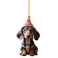 ⏳🔥OFFERTA A TEMPO LIMITATO 50% DI SCONTO! ⏰🎄 Ornamenti per Albero di Natale a Forma di Cucciolo 🐕🎁