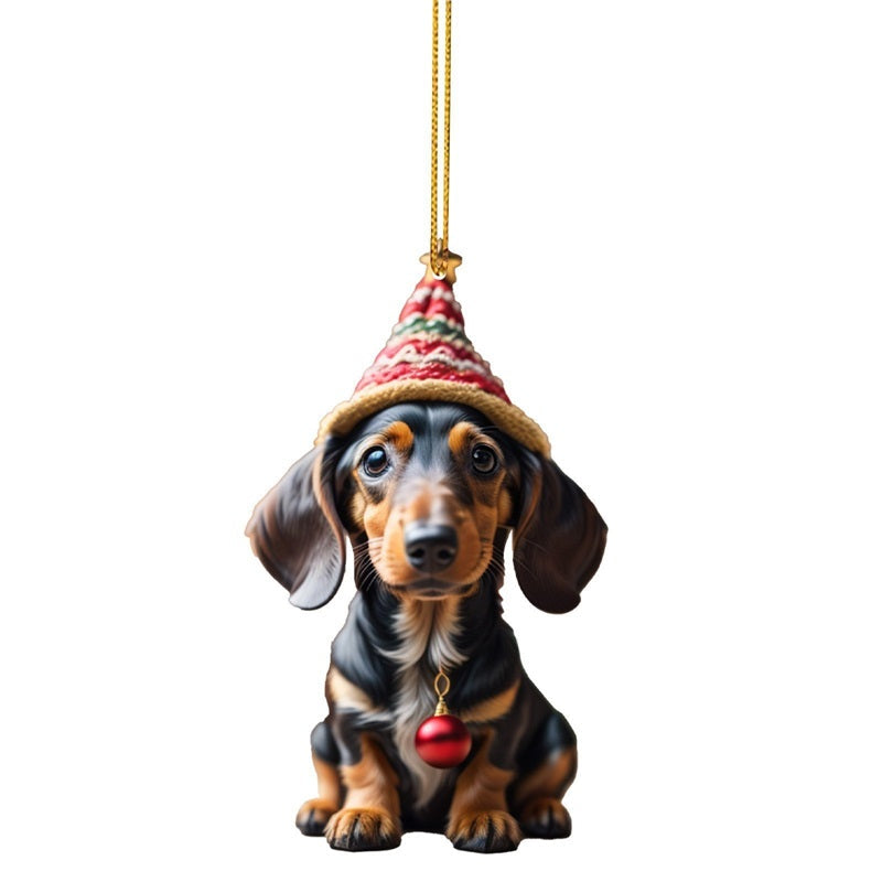 ⏳🔥OFFERTA A TEMPO LIMITATO 50% DI SCONTO! ⏰🎄 Ornamenti per Albero di Natale a Forma di Cucciolo 🐕🎁