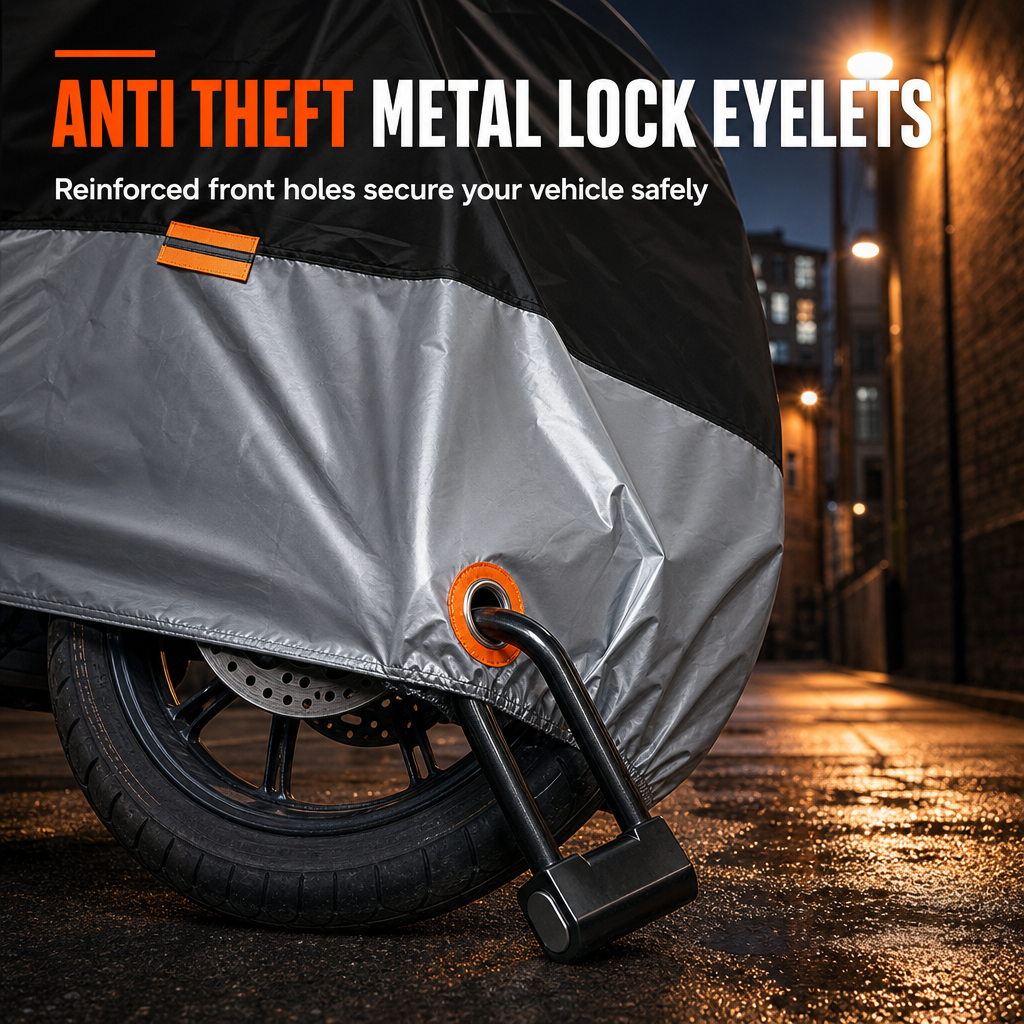 ⏳Time-Limited Special⏰Waterproof Motorcycle Cover with Lock Holes