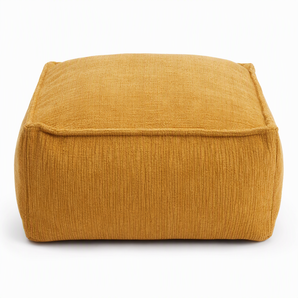 📢📢50% DI SCONTO !! ⏰Rivestimento per pouf contenitore: da riempire con vestiti, portata 100 kg, ampia cerniera, lavabile, 45x45x23 cm