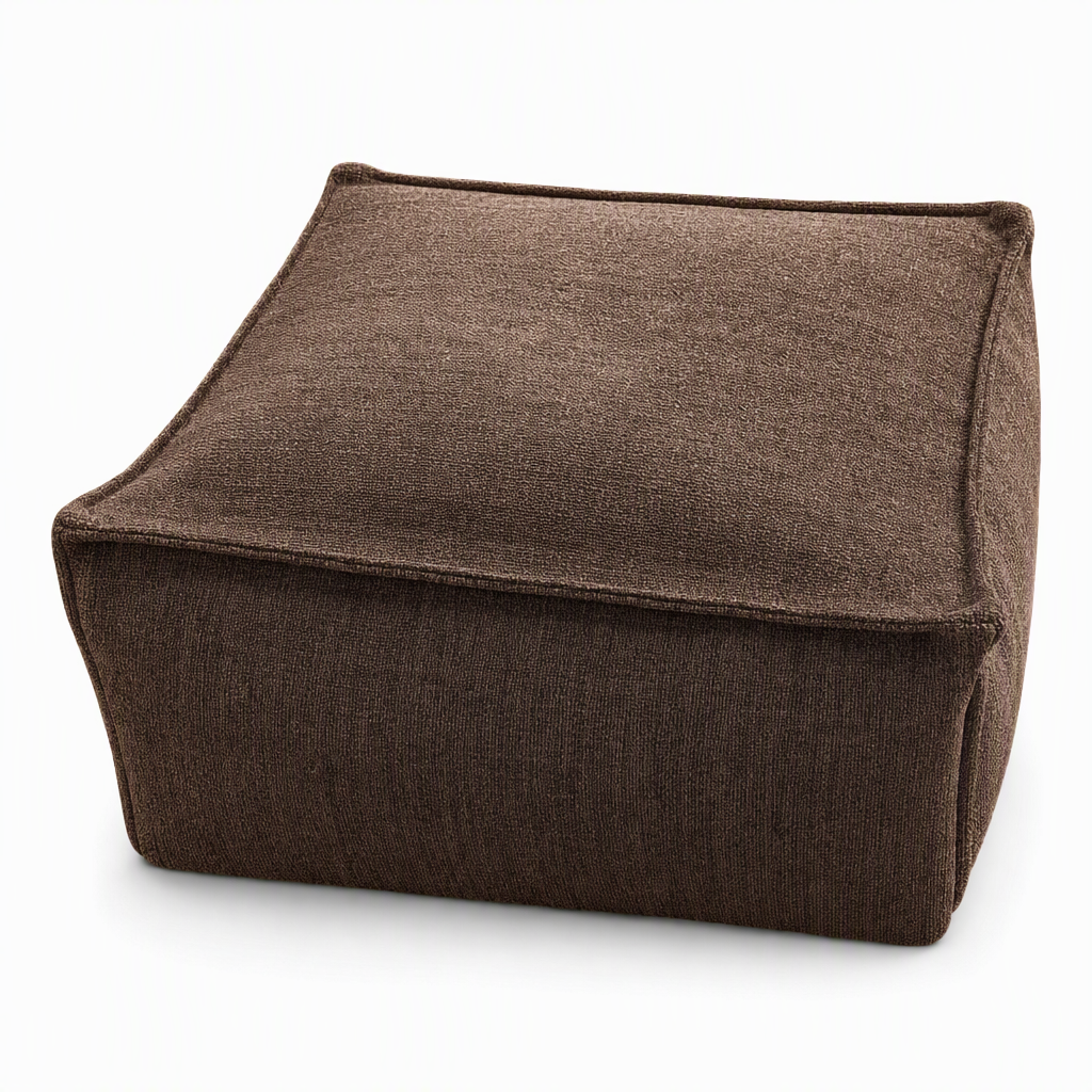 📢📢50% DI SCONTO !! ⏰Rivestimento per pouf contenitore: da riempire con vestiti, portata 100 kg, ampia cerniera, lavabile, 45x45x23 cm