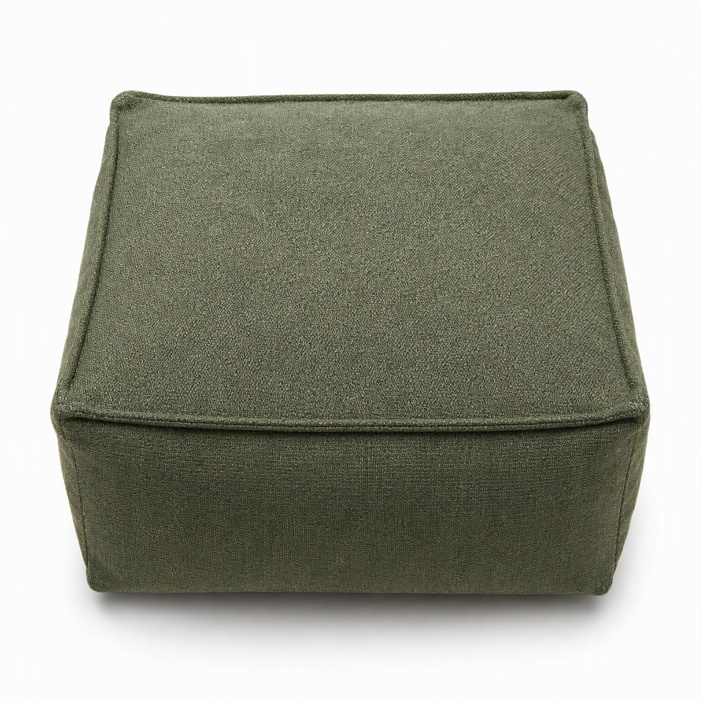 📢📢50% DI SCONTO !! ⏰Rivestimento per pouf contenitore: da riempire con vestiti, portata 100 kg, ampia cerniera, lavabile, 45x45x23 cm