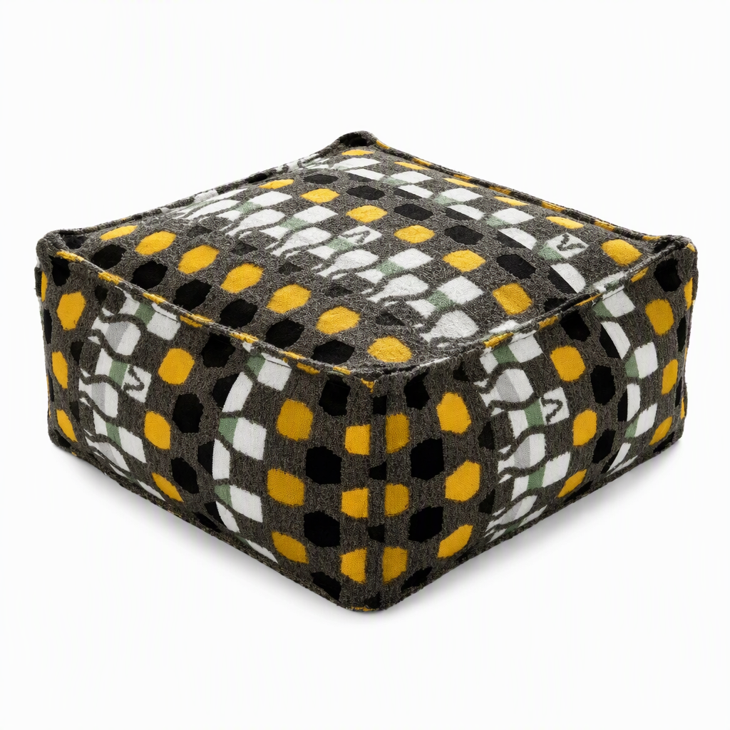 📢📢50% DI SCONTO !! ⏰Rivestimento per pouf contenitore: da riempire con vestiti, portata 100 kg, ampia cerniera, lavabile, 45x45x23 cm
