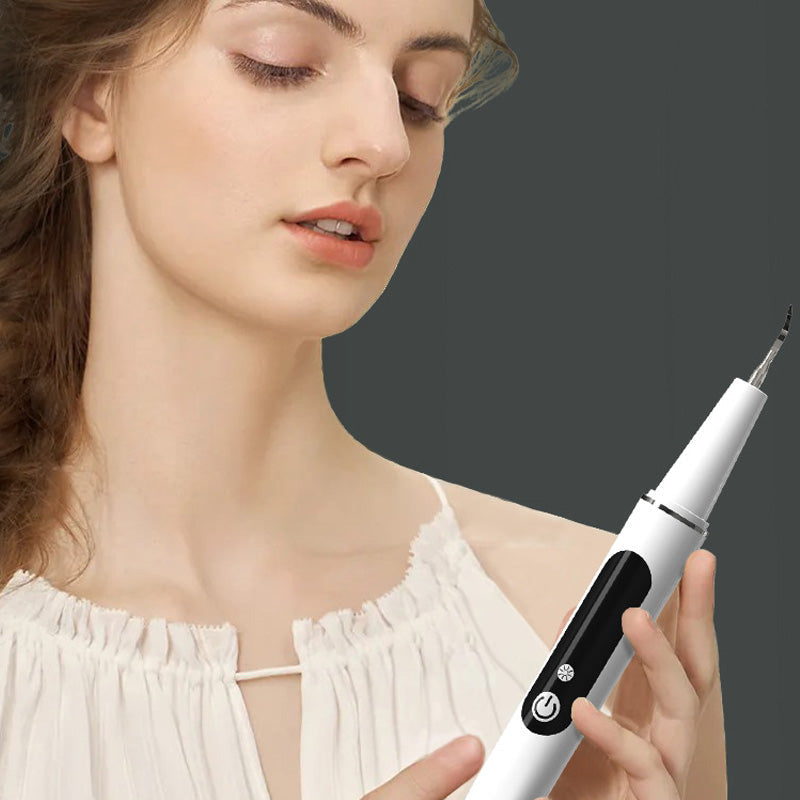 ✨😁🦷✨ Pulitore dentale ultrasonico portatile ad alta efficacia - Cura dentale a 360° a casa! 🚿🦷🌿