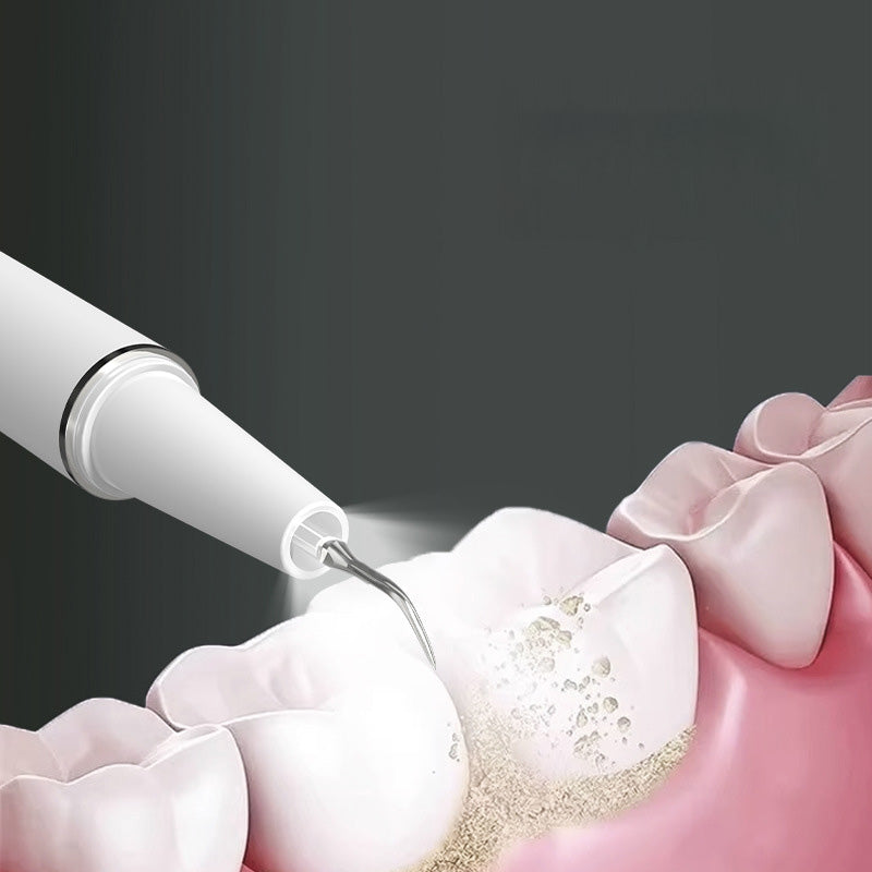 ✨😁🦷✨ Pulitore dentale ultrasonico portatile ad alta efficacia - Cura dentale a 360° a casa! 🚿🦷🌿