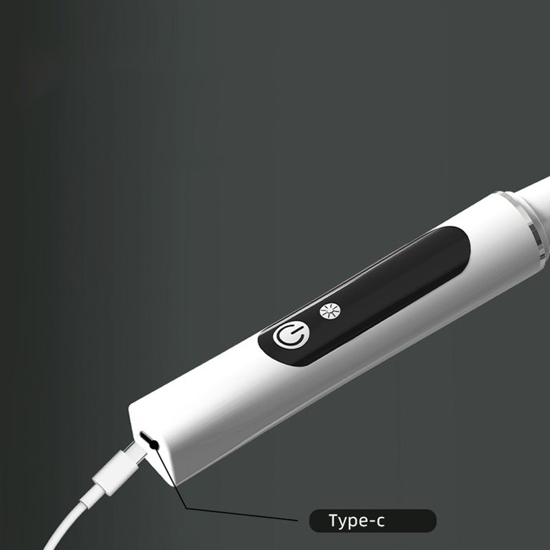 ✨😁🦷✨ Pulitore dentale ultrasonico portatile ad alta efficacia - Cura dentale a 360° a casa! 🚿🦷🌿