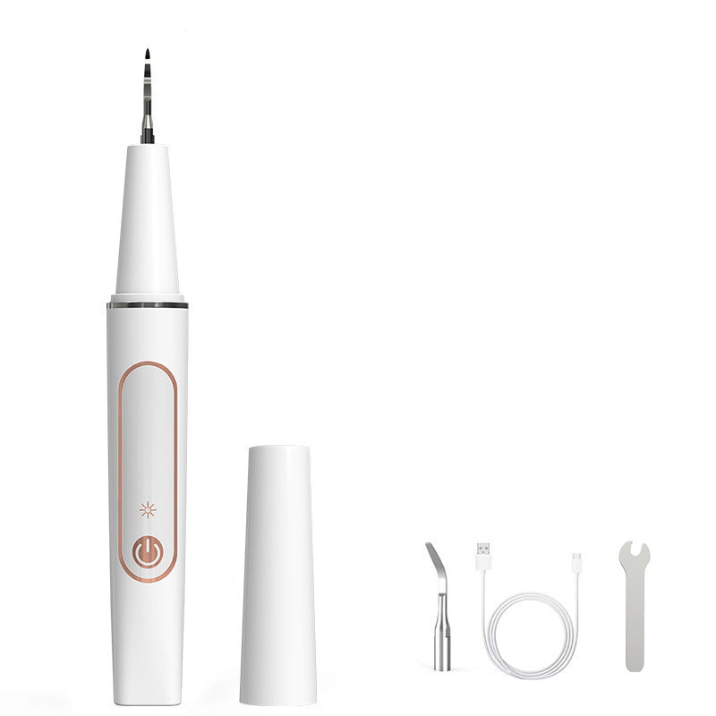 ✨😁🦷✨ Pulitore dentale ultrasonico portatile ad alta efficacia - Cura dentale a 360° a casa! 🚿🦷🌿