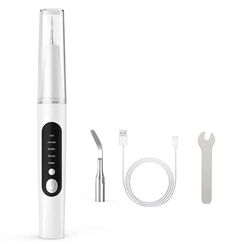 ✨😁🦷✨ Pulitore dentale ultrasonico portatile ad alta efficacia - Cura dentale a 360° a casa! 🚿🦷🌿