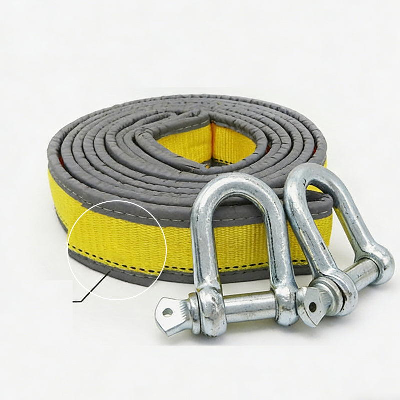 🥳2026 BESTSELLER✨Cinghia da traino da 8 tonnellate con grilli a U🚗Resistente e robusta, ideale per recuperare auto, fuoristrada e rimorchi. Alta resistenza allo strappo, cuciture rinforzate, facile da collegare.