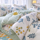 🛏️ 50% DI SCONTO ORA! 🌸 Piumino spesso a fiori – comfort traspirante, cotone spazzolato morbido come il velluto e design elegante – perfetto per camere da letto, camere degli ospiti e alloggi per studenti ✨